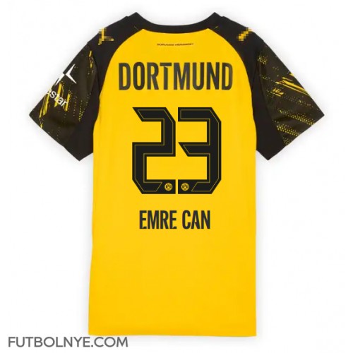 Camiseta Borussia Dortmund Emre Can #23 Primera Equipación para mujer 2025-26 manga corta
